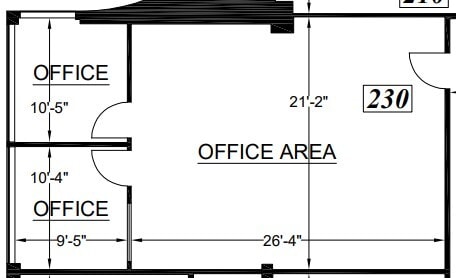 14895 E 14th St, San Leandro, CA for lease Floor Plan- Image 1 of 1