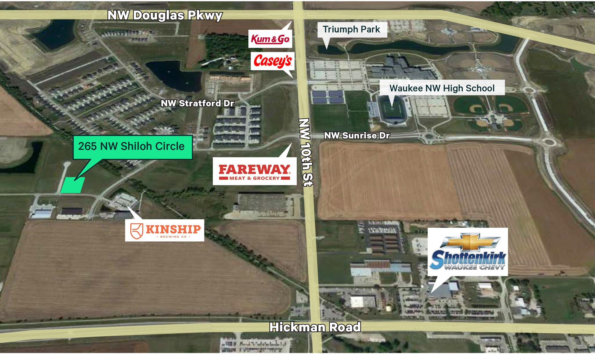 265 NW Shiloh Cir, Waukee, IA 50263