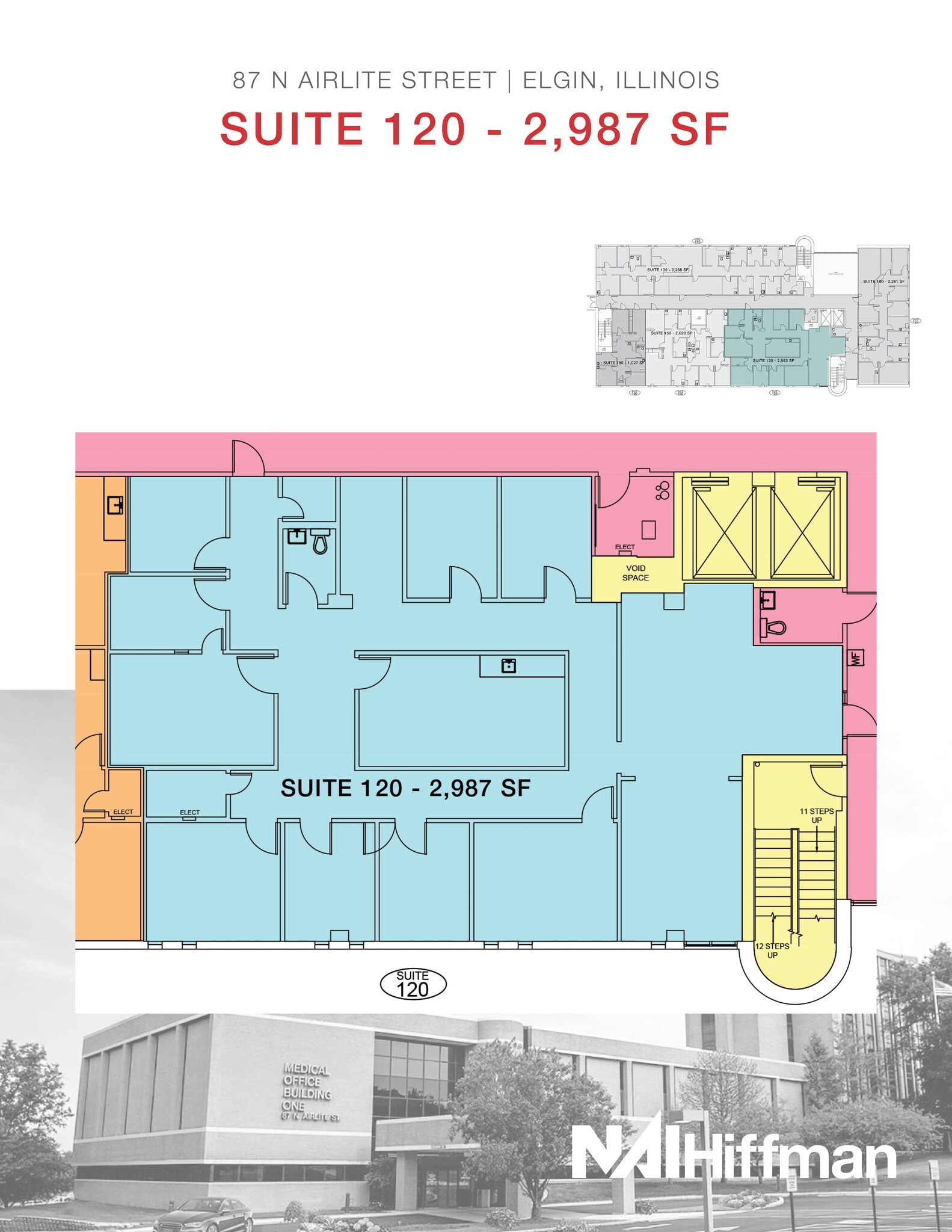 87 N Airlite St, Elgin, IL for lease Floor Plan- Image 1 of 5