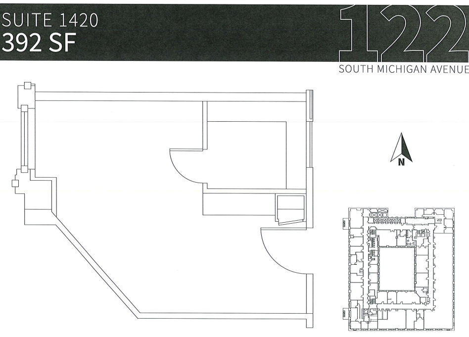 122 S Michigan Ave, Chicago, IL for lease Floor Plan- Image 1 of 1