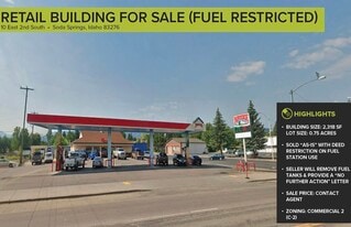 Soda Springs Former C-Store (Deed Restricted - Retail Space