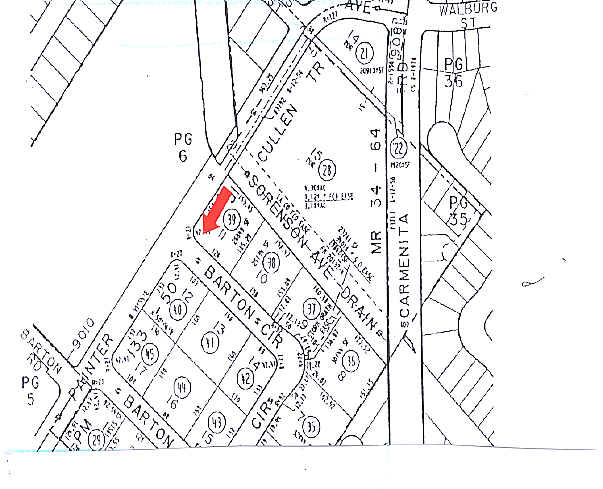 13201 Barton Cir, Santa Fe Springs, CA for lease - Plat Map - Image 2 of 13
