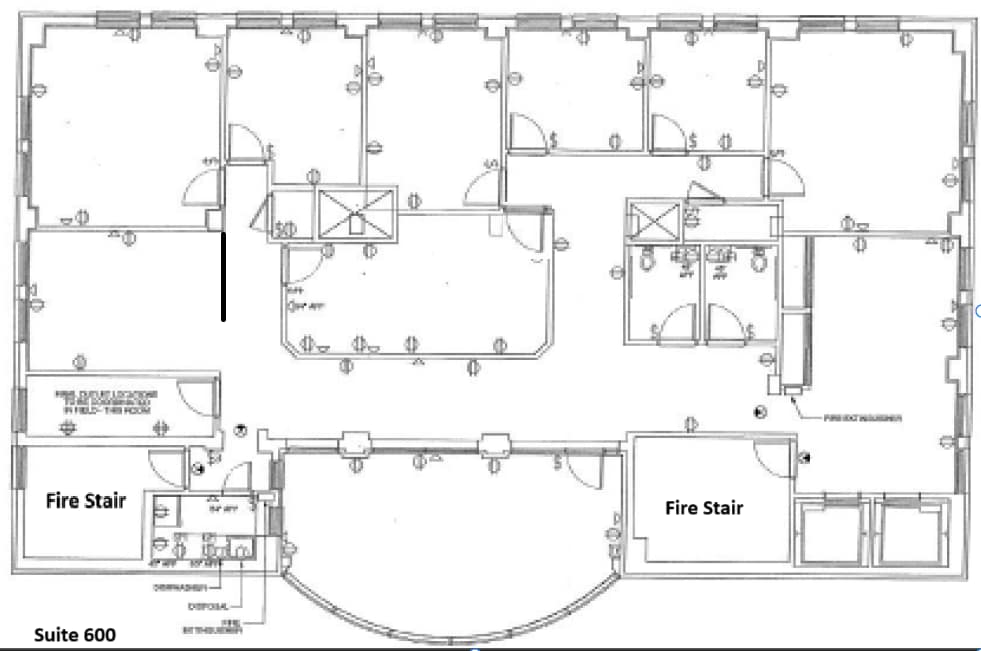 109 Capitol St, Charleston, WV for lease Floor Plan- Image 1 of 4