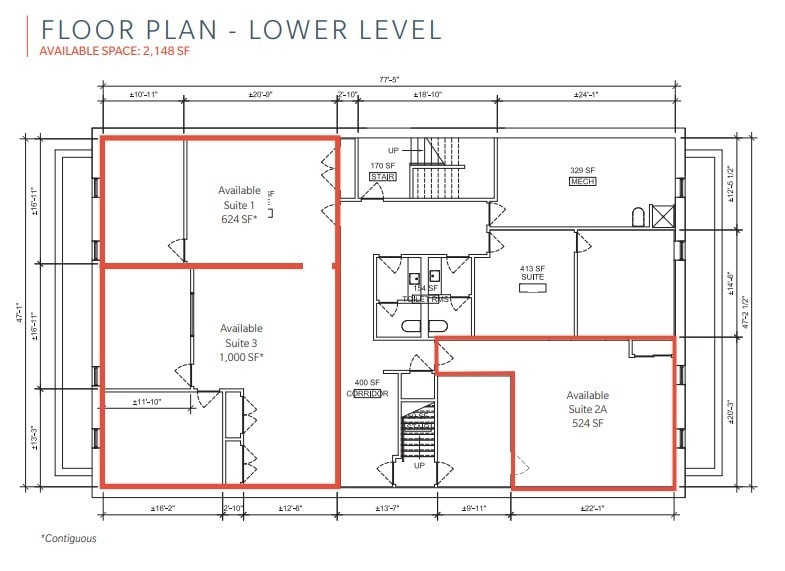11019 N Towne Square Rd, Mequon, WI for lease Floor Plan- Image 1 of 1