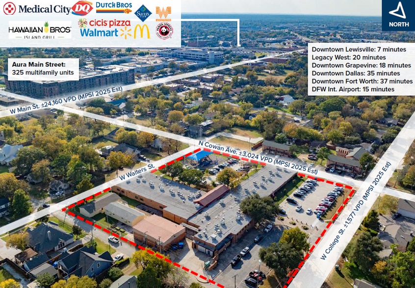 350 W College St, Lewisville, TX for sale - Primary Photo - Image 1 of 3