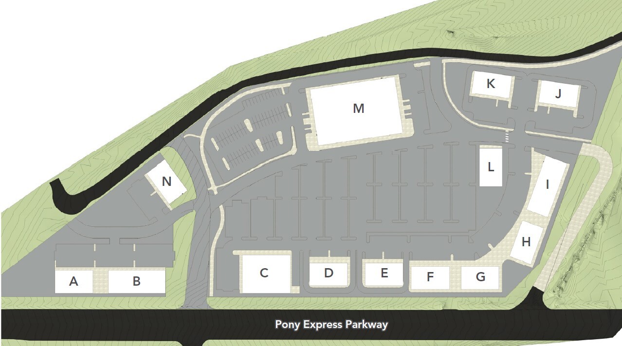 1300 W Pony Express Pky, Saratoga Springs, UT for lease Site Plan- Image 1 of 3