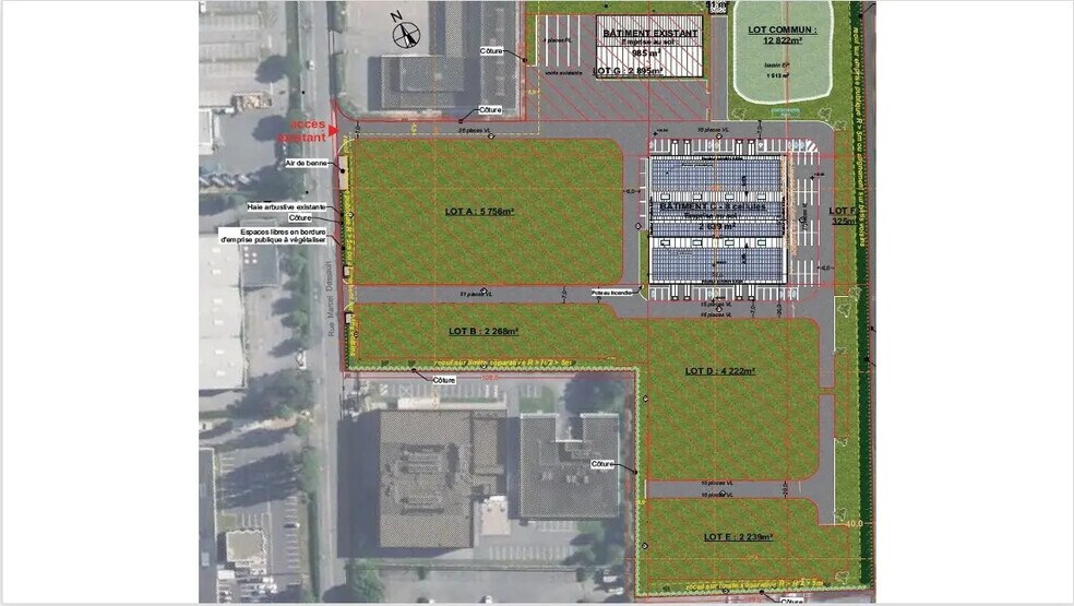 Industrial in Seclin for lease - Building Photo - Image 1 of 4