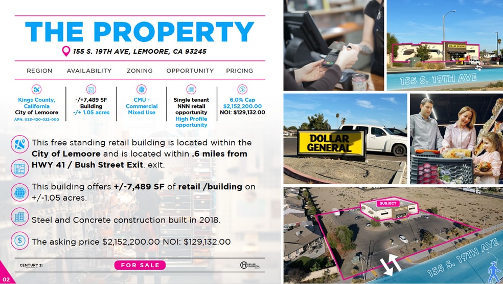 155 S 19th Ave, Lemoore, CA for sale - Building Photo - Image 2 of 10