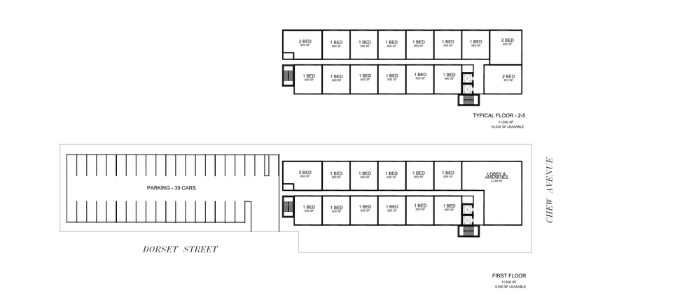 6732 Chew Ave, Philadelphia, PA for sale - Floor Plan - Image 1 of 1