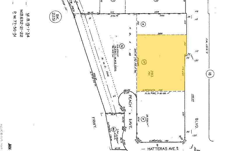 5835 Sepulveda Blvd, Van Nuys, CA for lease - Plat Map - Image 2 of 4