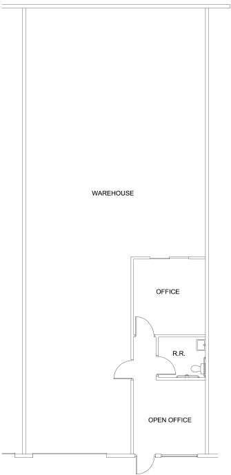 3111 S Valley View Blvd, Las Vegas, NV for lease Floor Plan- Image 1 of 1