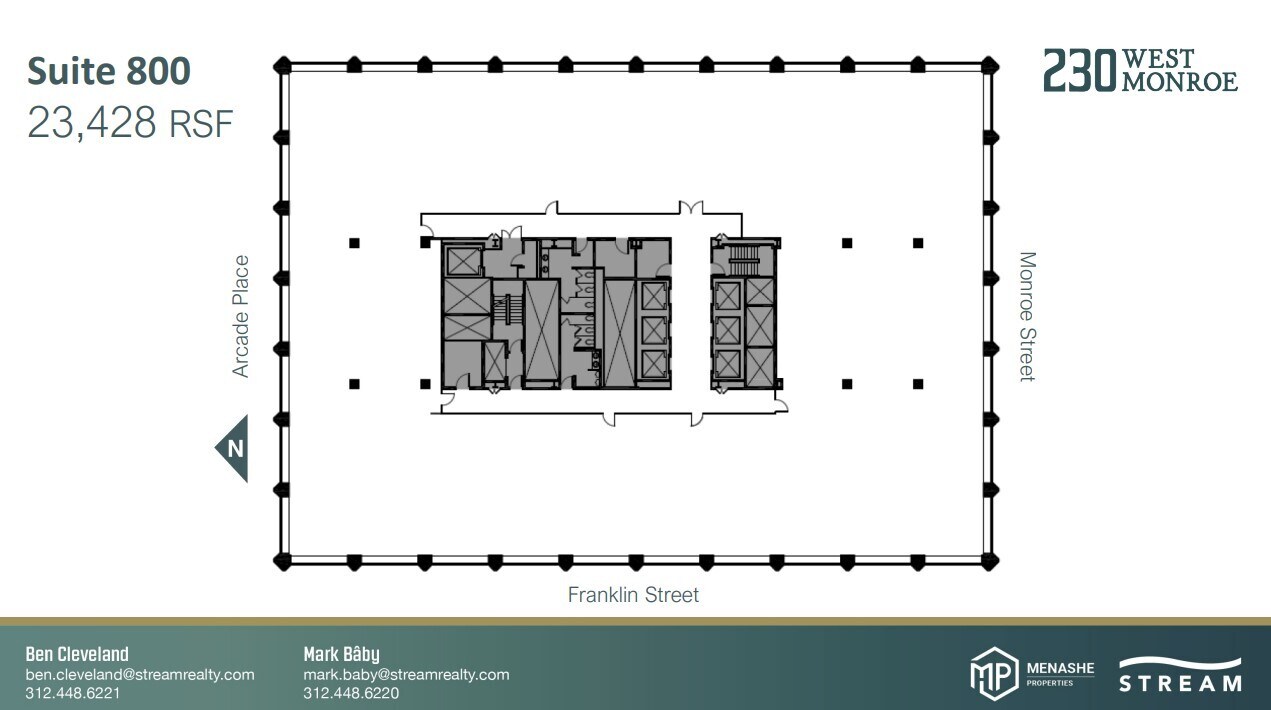 230 W Monroe St, Chicago, IL for lease Floor Plan- Image 1 of 1