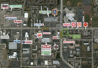 SEC Dundee Rd & Arlington Heights Rd, Arlington Heights, IL - AERIAL map view