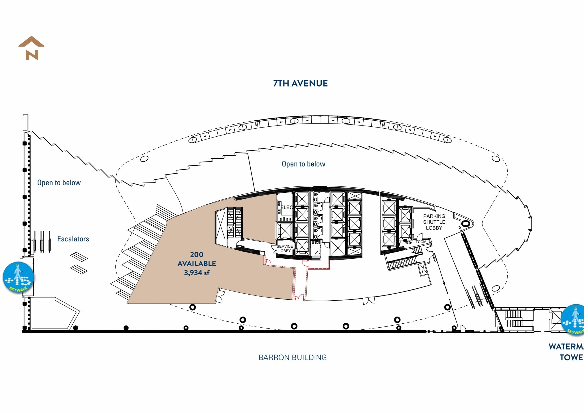 707 5th St SW, Calgary, AB for lease Floor Plan- Image 1 of 2