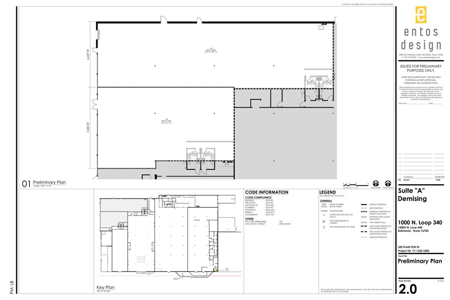1000 N Loop 340, Bellmead, TX for lease - Site Plan - Image 1 of 7