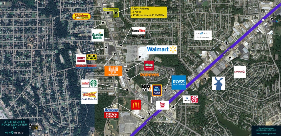 2718 Gilmer Rd, Longview, TX for lease - Building Photo - Image 2 of 26