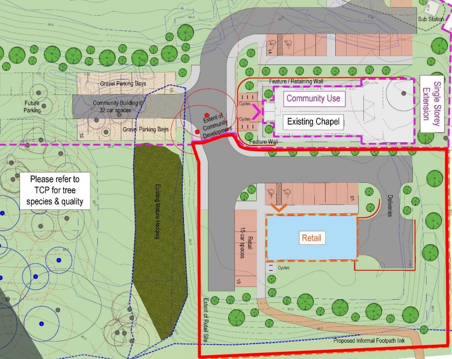 Main St, Inverness for sale Site Plan- Image 1 of 3