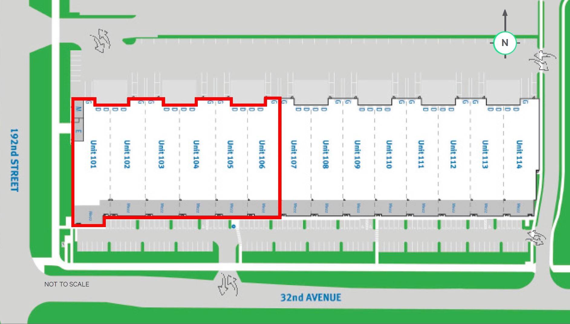 19225 32 Av, Surrey, BC for lease Site Plan- Image 1 of 1