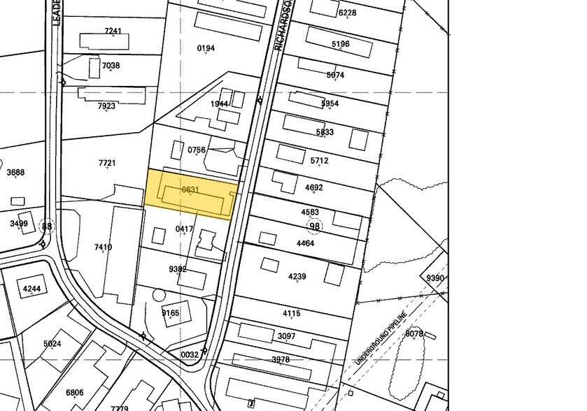 10975 Richardson Rd, Ashland, VA for sale - Plat Map - Image 1 of 1