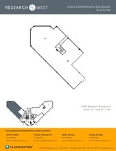 2440 Research Blvd, Rockville, MD for lease Floor Plan- Image 1 of 1