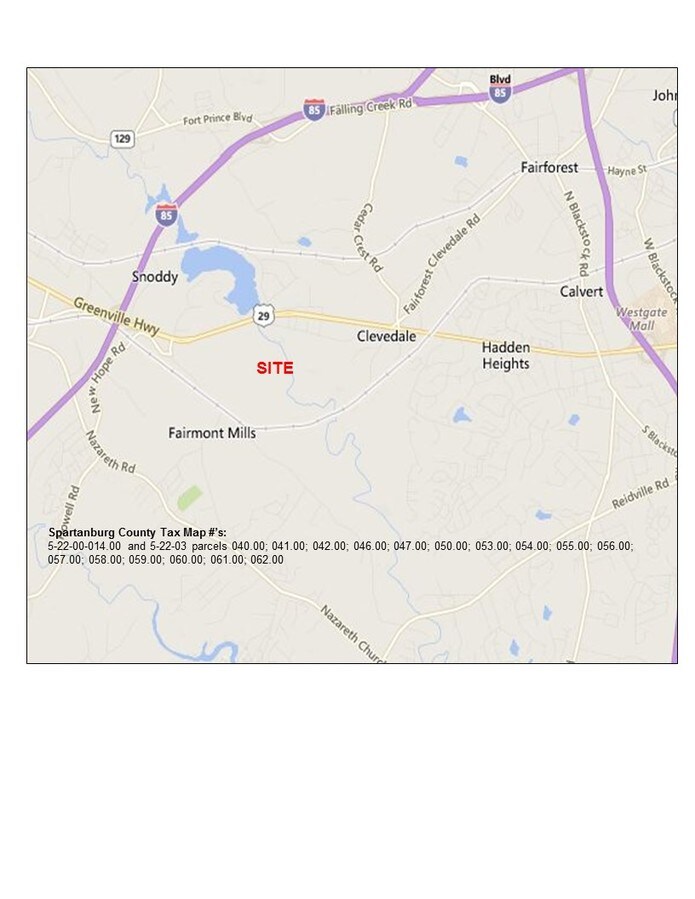 Old Greenville Hwy, Wellford, SC 29385