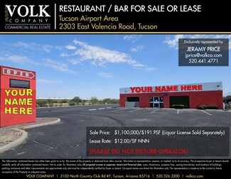 More details for 2303 E Valencia Rd, Tucson, AZ - Retail for Sale