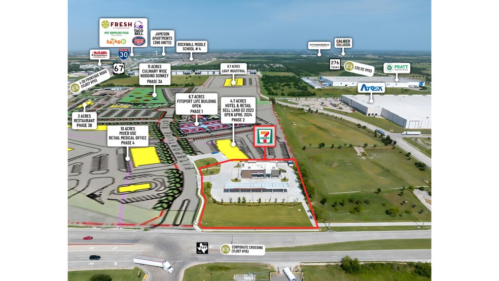 1200 Corporate Crossing, Rockwall, TX for sale - Building Photo - Image 3 of 8