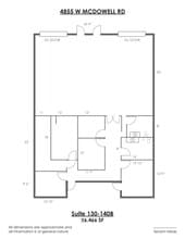 4845 W McDowell Rd, Phoenix, AZ for lease Floor Plan- Image 1 of 1
