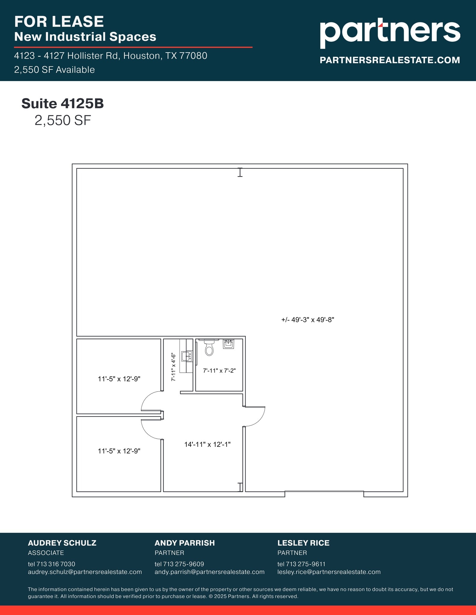 4125 Hollister Rd, Houston, TX for lease Site Plan- Image 1 of 1