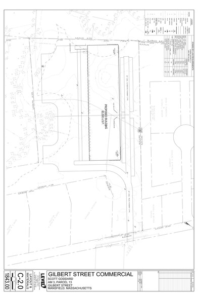 0 Gilbert St, Mansfield, MA for lease - Site Plan - Image 1 of 3