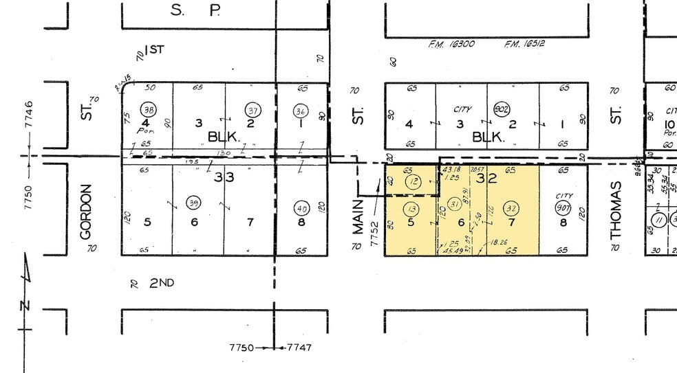 154 S Main St, Pomona, CA for sale - Plat Map - Image 2 of 2