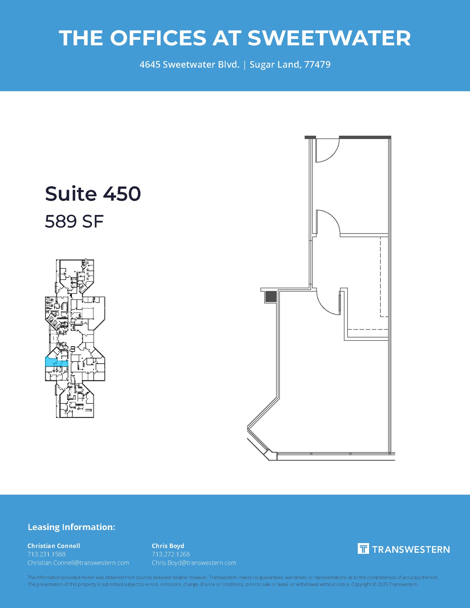 4675 Sweetwater Blvd, Sugar Land, TX for lease Floor Plan- Image 1 of 1