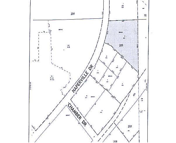 1243-1253 Naperville Dr, Romeoville, IL for lease - Plat Map - Image 3 of 10