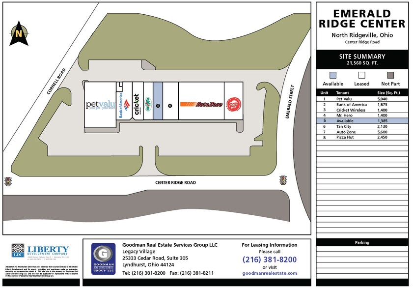 34200-34282 Center Ridge Rd, North Ridgeville, OH for lease - Site Plan - Image 2 of 6
