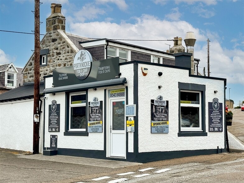 Portknockie Fish & Chip Shop, Portknockie for sale - Building Photo - Image 2 of 19