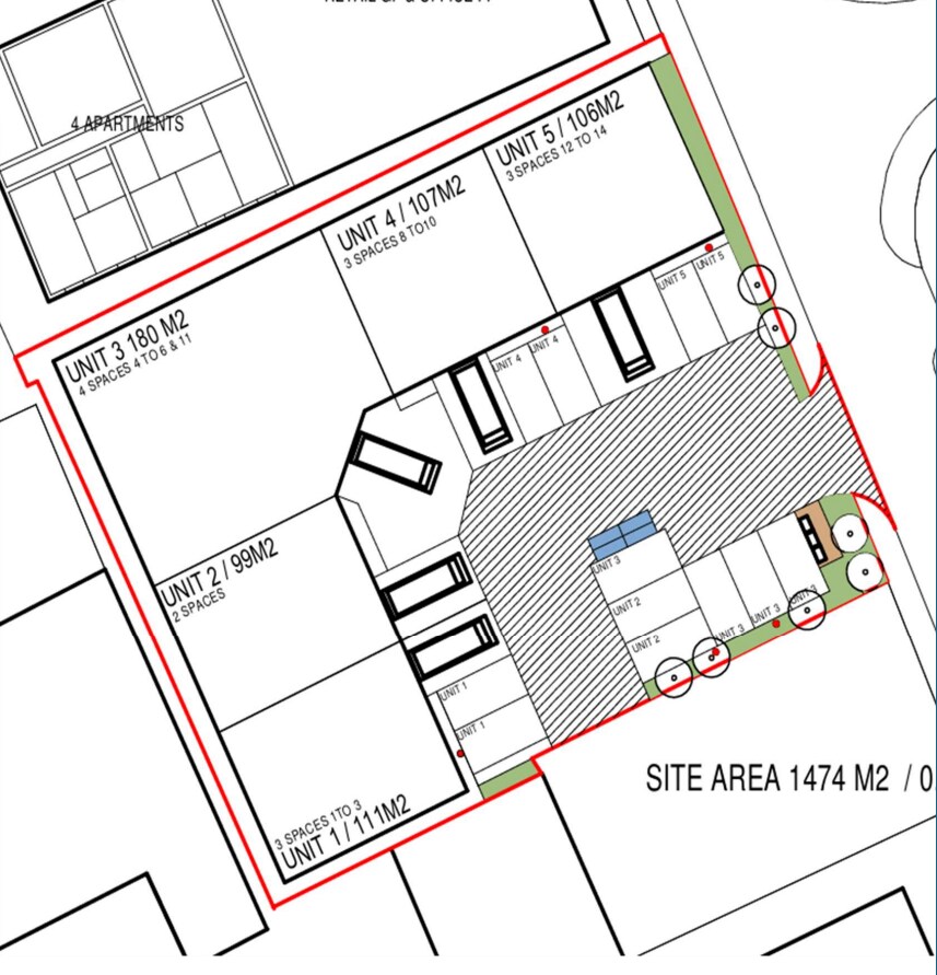 1-5 Nelson St, Doncaster for lease Site Plan- Image 1 of 2