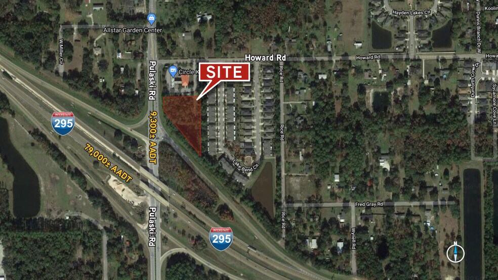 Pulaski Rd, Jacksonville, FL for sale - Pulaski Rd and 295 - Image 1 of 4