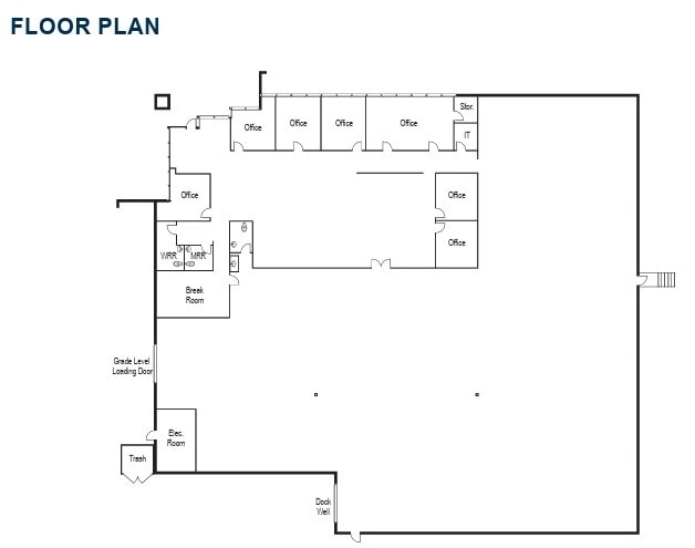 6985 Flanders Dr, San Diego, CA for lease Floor Plan- Image 1 of 1