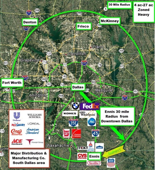 4101 Knighthurst Rd, Ennis, TX for sale - Building Photo - Image 1 of 1