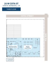 25 W Cota St, Santa Barbara, CA for sale Floor Plan- Image 1 of 1