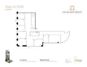 2200 Ross Ave, Dallas, TX for lease Floor Plan- Image 1 of 1