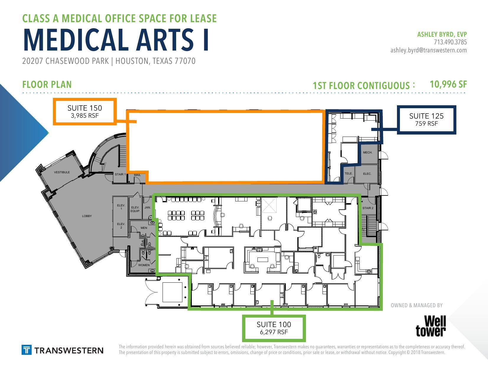 20207 Chasewood Park Dr, Houston, TX for lease Floor Plan- Image 1 of 1