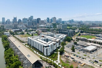 912 2nd Ave N, Nashville, TN - Aerial map view