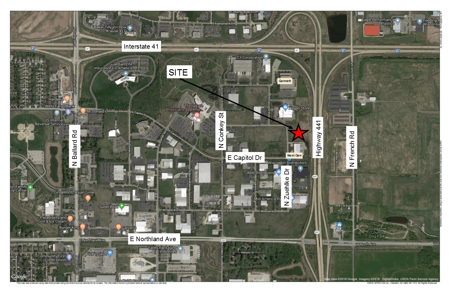 3300 N Zuehlke Dr, Appleton, WI for lease Other- Image 1 of 5