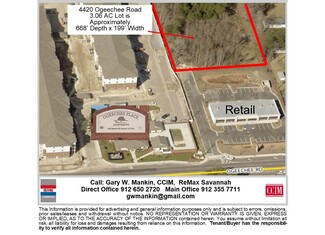 More details for 4420 Ogeechee Rd, Savannah, GA - Land for Sale