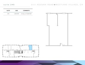 31111 Agoura Rd, Westlake Village, CA for sale Floor Plan- Image 1 of 1