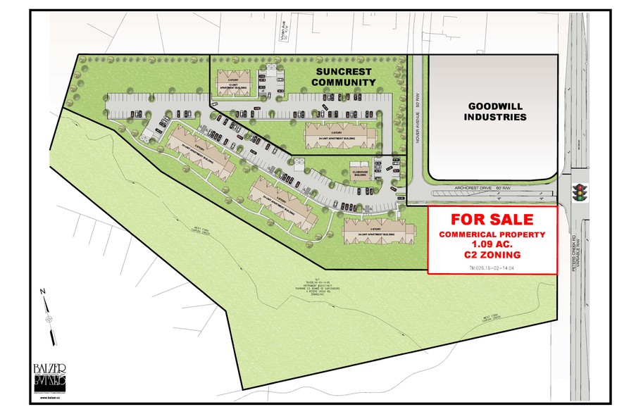 0 Peters Creek Rd, Roanoke, VA for sale - Site Plan - Image 1 of 2