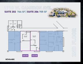 1710 W Cameron Ave, West Covina, CA for lease Floor Plan- Image 1 of 1