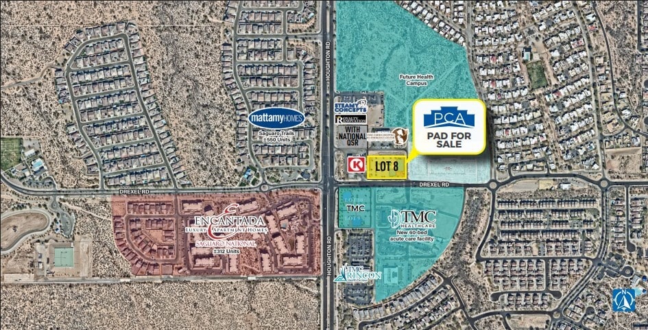 Houghton Rd & Drexel Rd, Tucson, AZ for sale - Building Photo - Image 1 of 1