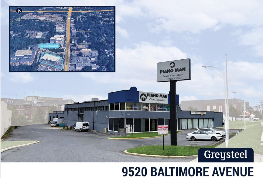 9520 Baltimore Ave, College Park, MD for lease - Primary Photo - Image 1 of 9